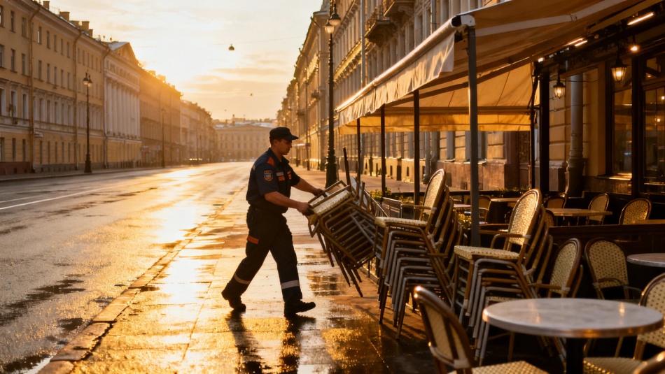 В Петербурге изменили правила для летних веранд кафе и ресторанов