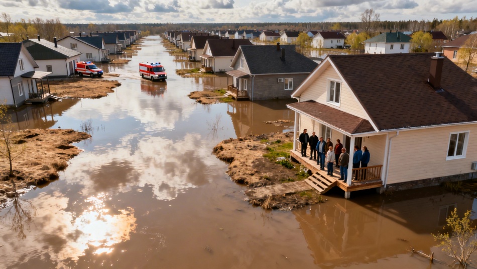 Весенний паводок оставил 250 домов в Степановке без поддержки властей