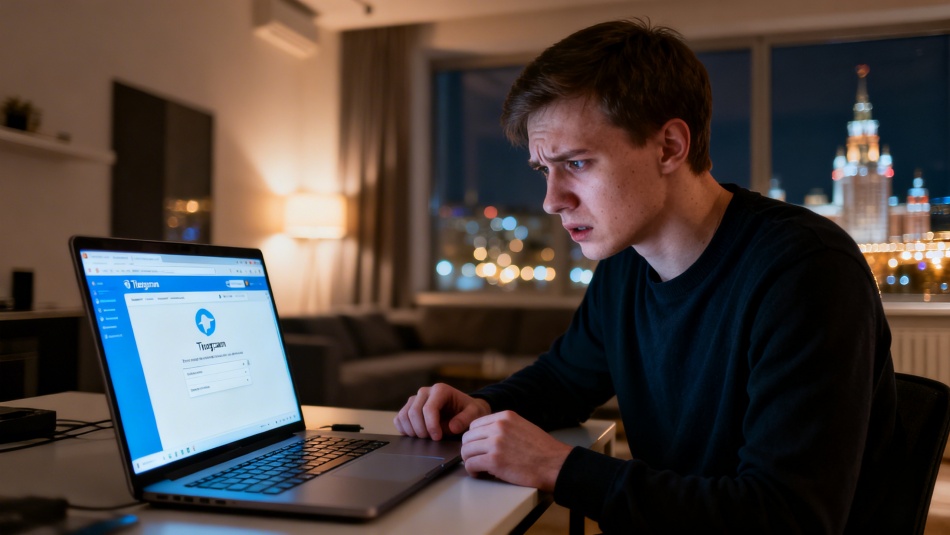 В Петербурге второй день фиксируют массовые сбои в работе Telegram