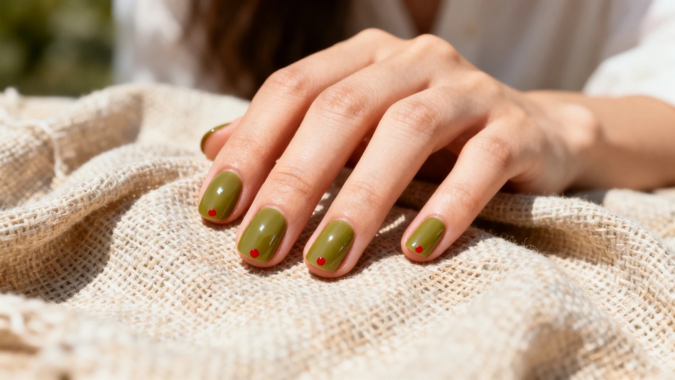 Лаконичный тренд весны: почему olive nails разделили модный мир