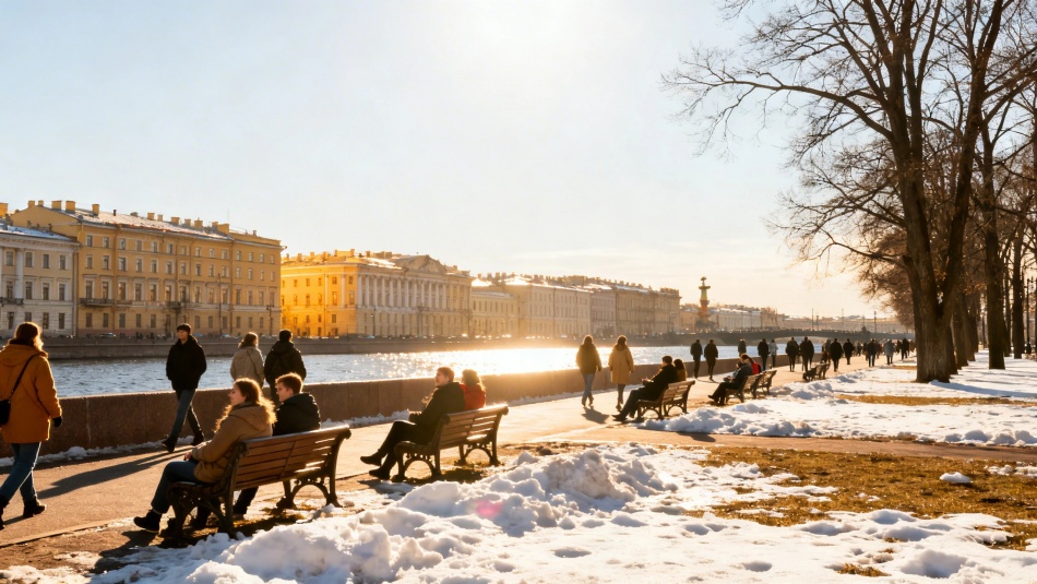 В Петербурге установлен температурный рекорд: воздух прогрелся до +10,8 градуса