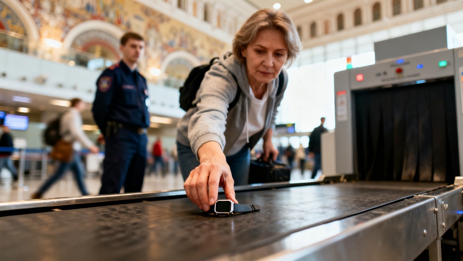 В Пулково задержали женщину за кражу умных часов у пассажира из Петербурга