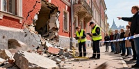 В Петербурге после обрушения фасада особняка Салова усилили проверки зданий