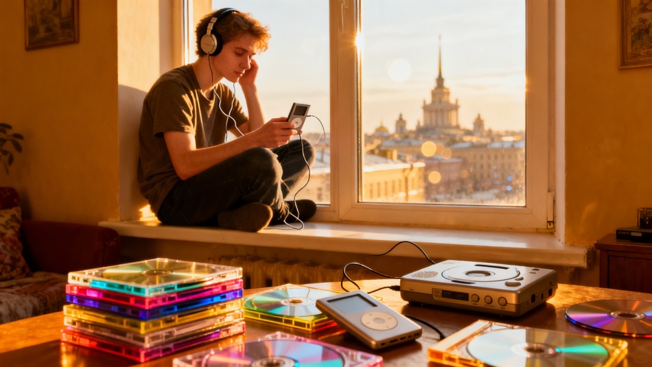 В Петербурге продажи MP3-плееров и CD-дисков выросли на фоне ностальгии