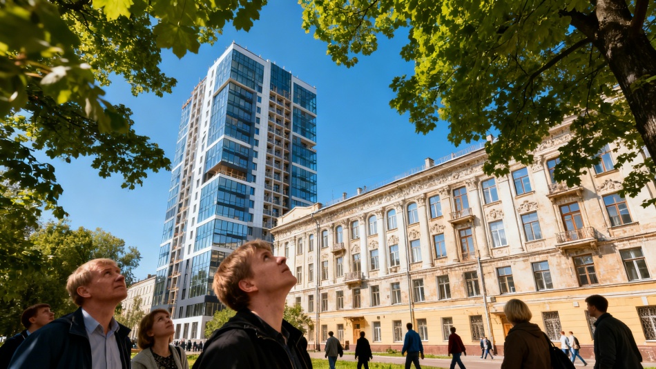 Петербуржцы чаще выбирают новостройки, чем сталинки и хрущевки