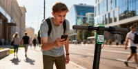 В России кикшеринг Юрент теперь доступен по SMS при сбоях интернета