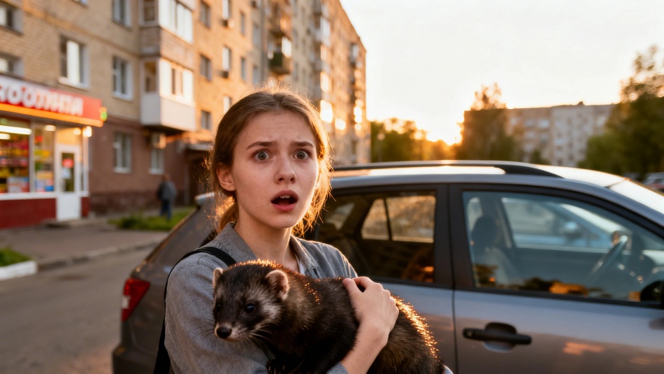 В Мурино спасли сбежавшего соболя и вернули его владелице