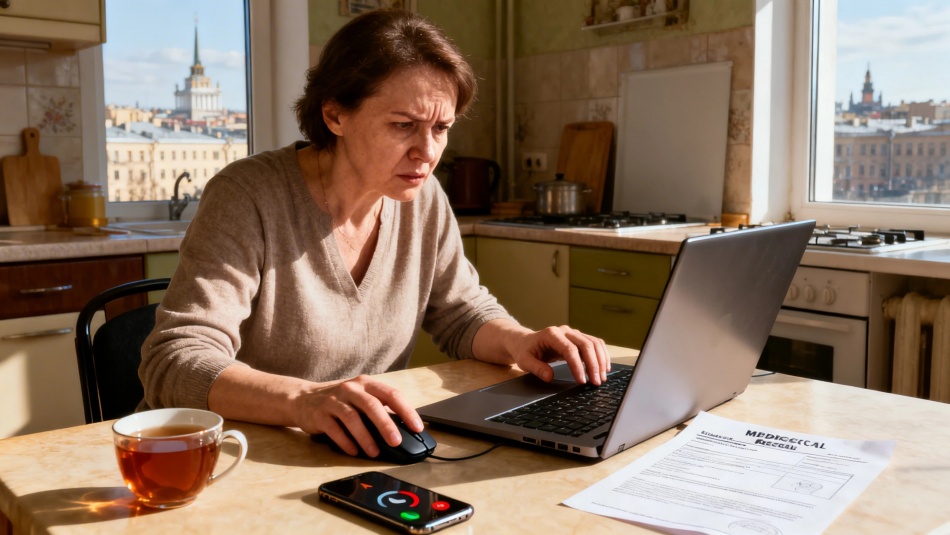 Жители Петербурга столкнулись с массовым сбоем портала gorzdrav.spb.ru и телефона 122