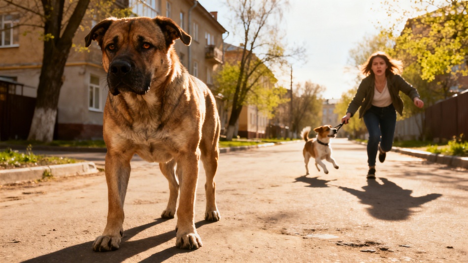 Жители Красного Села обеспокоены нападениями крупной агрессивной собаки