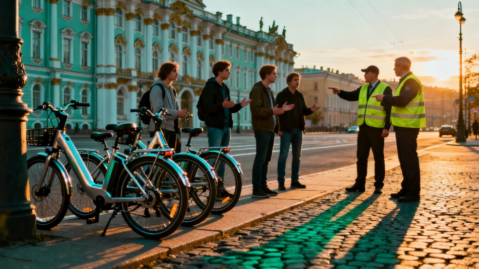 Власти Петербурга обсуждают запрет на проезд электровелосипедов по центру города