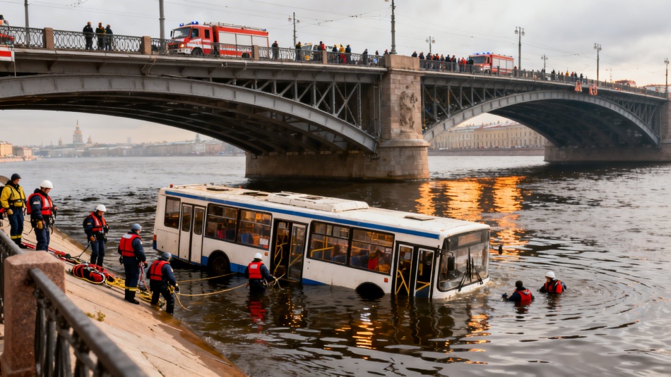 Петербургский суд присудил 1,5 млн рублей выжившему в падении автобуса