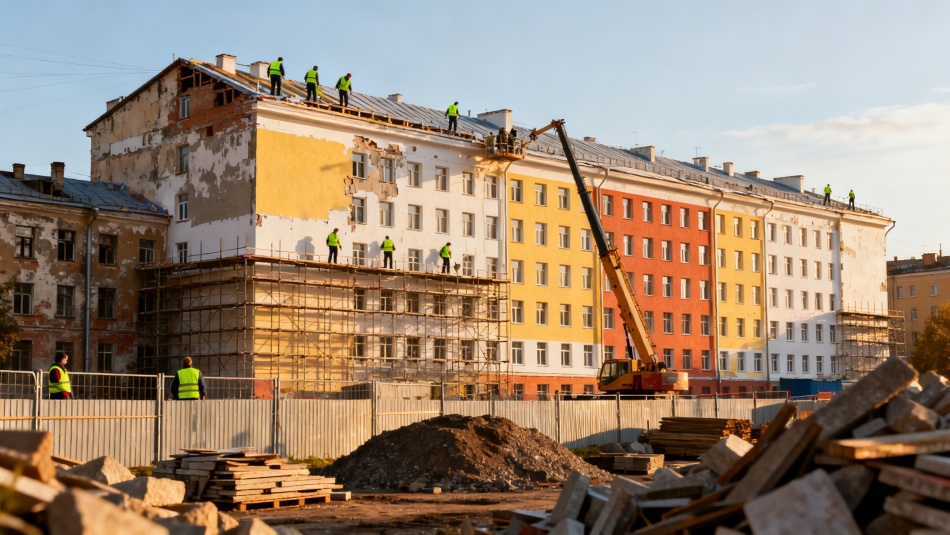 В Петербурге стартует масштабный капремонт общежития студгородка за 662 млн рублей