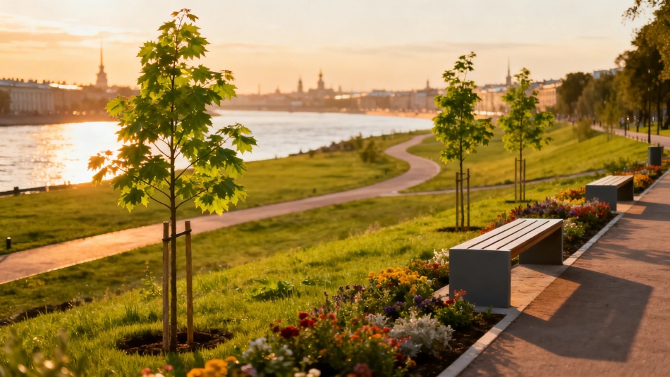 Сквер Рудольфа Фурманова в Петербурге превратят в тематическую зону отдыха