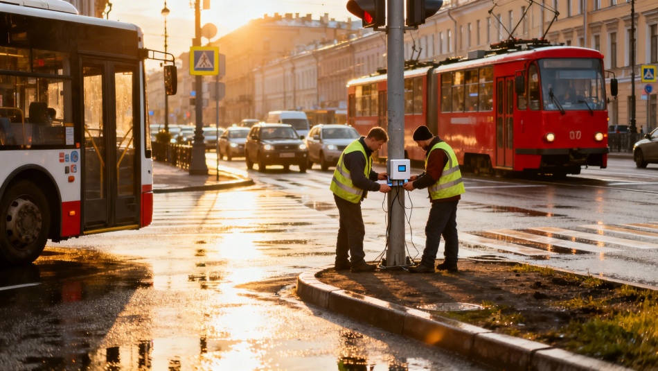 В Петербурге хотят внедрить радиомаяки на весь городской транспорт
