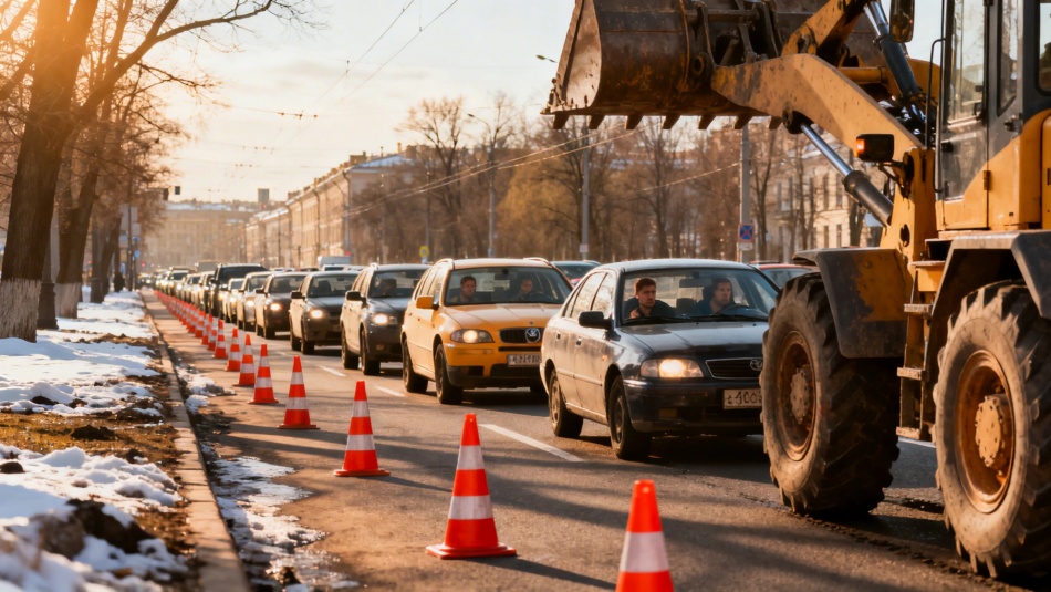 Движение по Волго-Донскому проспекту ограничат из-за строительства газопровода