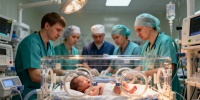 Врачи Петербурга провели уникальную операцию новорожденной с весом 1 кг
