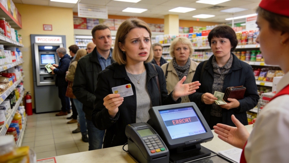 В Петербурге массово не работают терминалы оплаты в магазинах
