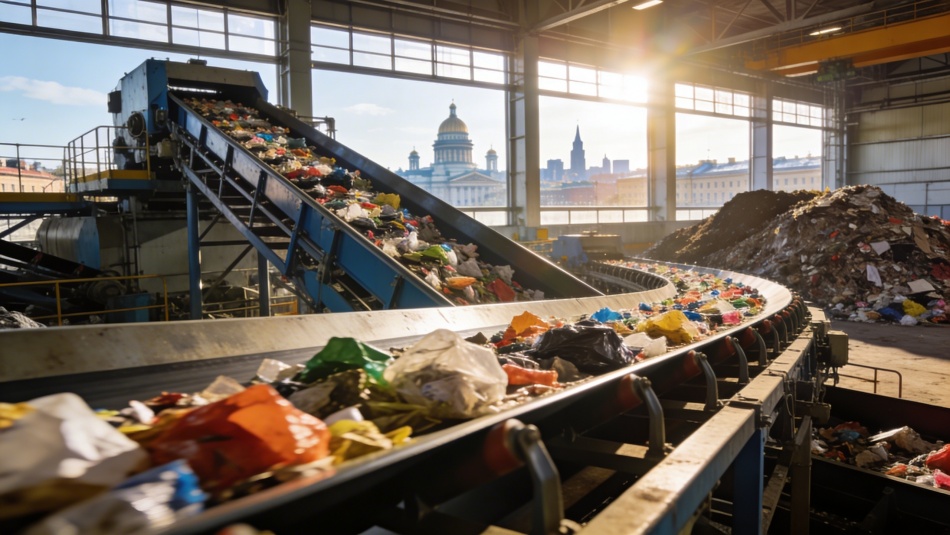 Петербург перейдет на полную очистку стоков и сортировку мусора к 2030