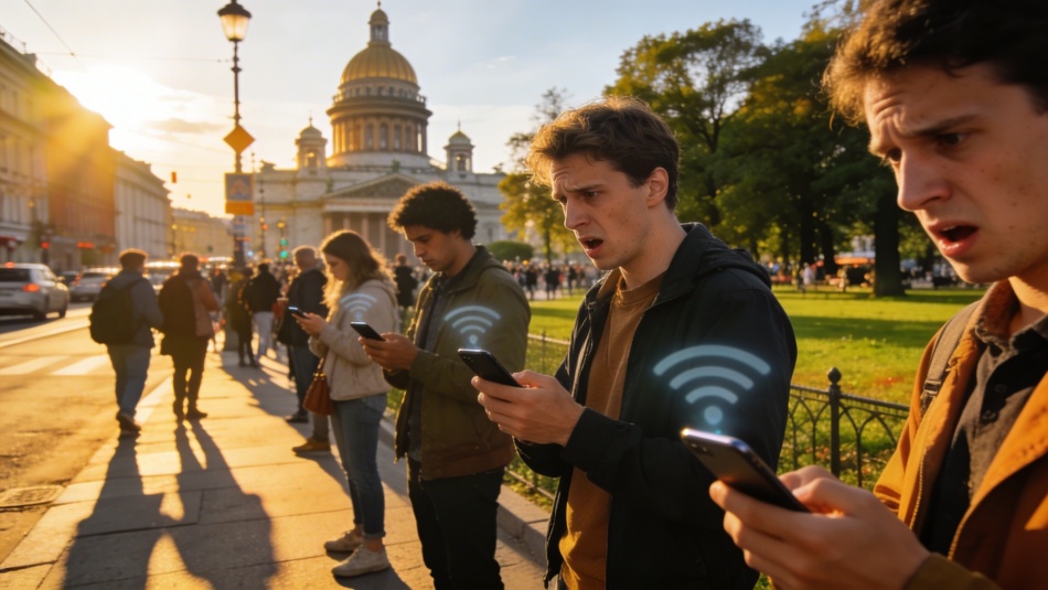 В Петербурге ограничили мобильный интернет: горожанам советуют Wi-Fi