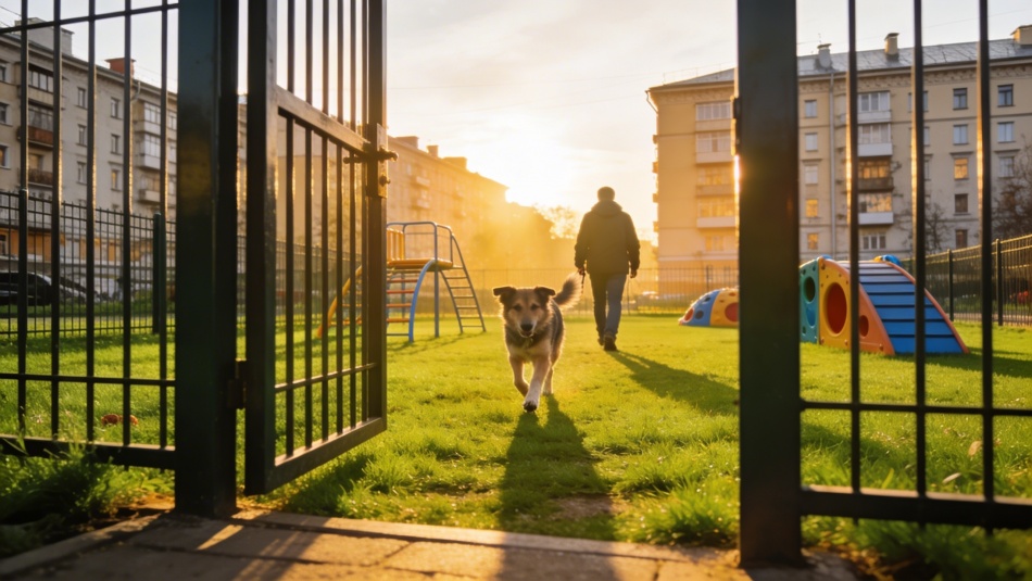 В Петербурге появятся официальные площадки для выгула домашних собак