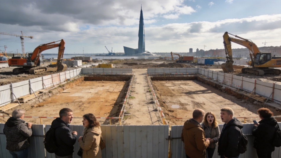 В Петербурге отменили слушания по проекту у башен «Лахта»
