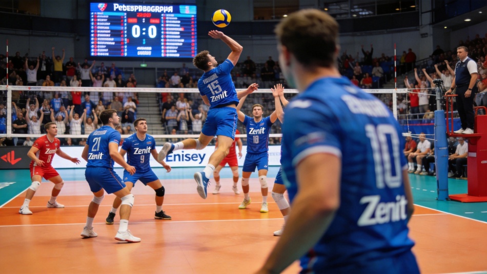 «Зенит» уверенно стартовал в плей-офф Суперлиги против «Енисея»