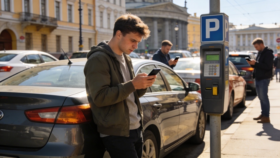 В Петербурге разрешили менять данные оплаченной парковки через приложение
