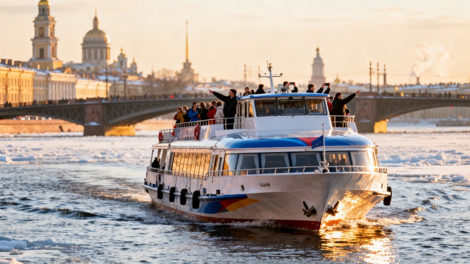 В Петербурге ограничили движение катеров по Неве ради безопасности пассажиров