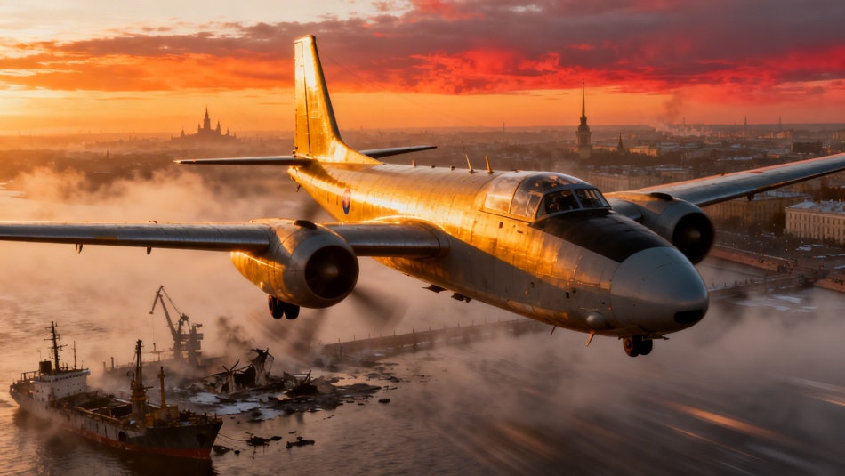 Шведский разведывательный самолет кружил у границы Петербурга после атаки дронов