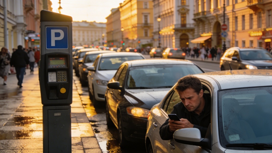 В центре Петербурга повысили тарифы на парковку по пяти адресам