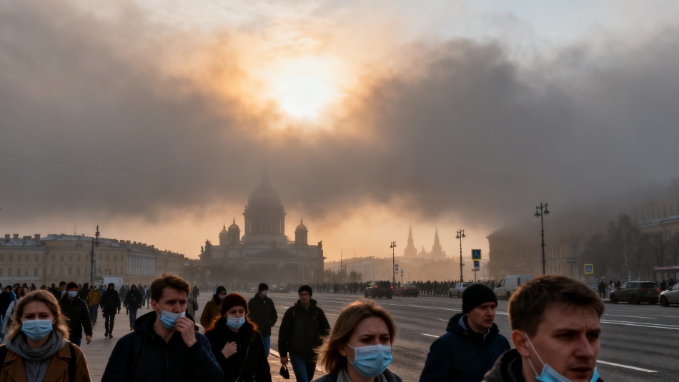 Дымка и смог в Петербурге: что происходит с воздухом в городе