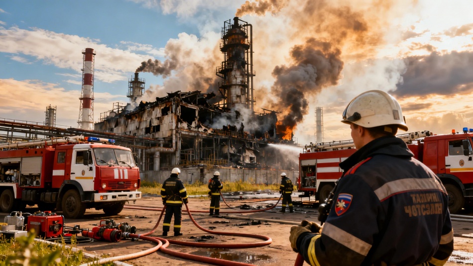 Два человека погибли при пожаре на «Нижнекамскнефтехиме» в Татарстане