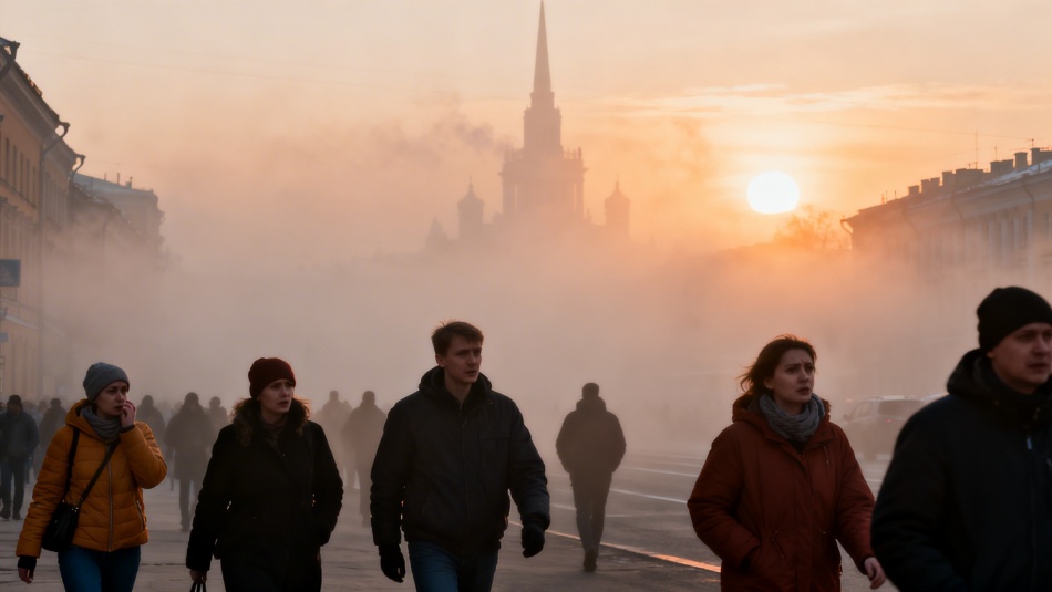 В Петербурге объявлено предупреждение о загрязнении воздуха из-за погоды