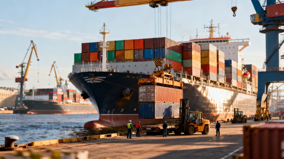 Поток грузов между Петербургом и Индией вырос на 40 процентов за 5 лет