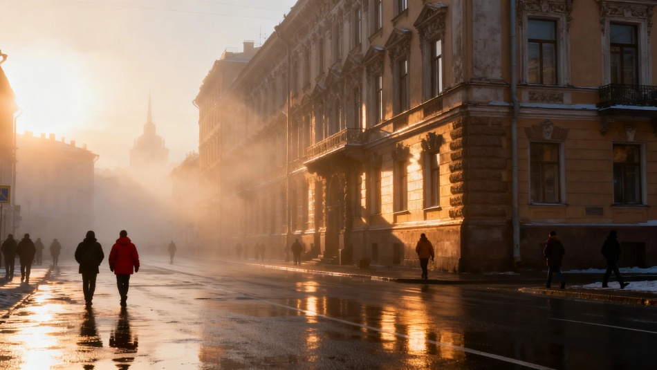 Солнечный день сменит туман в Петербурге 2 апреля