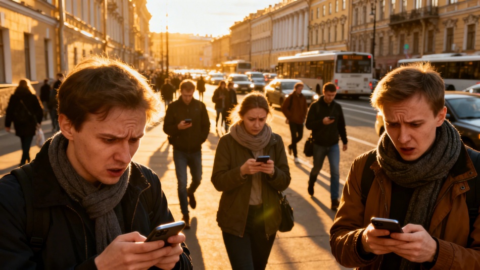 В Петербурге массово пропал мобильный интернет: жители остались без связи