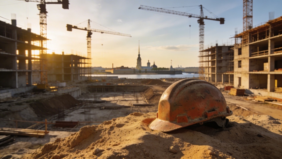 В Петербурге резко упала доля новых жилых проектов на рынке