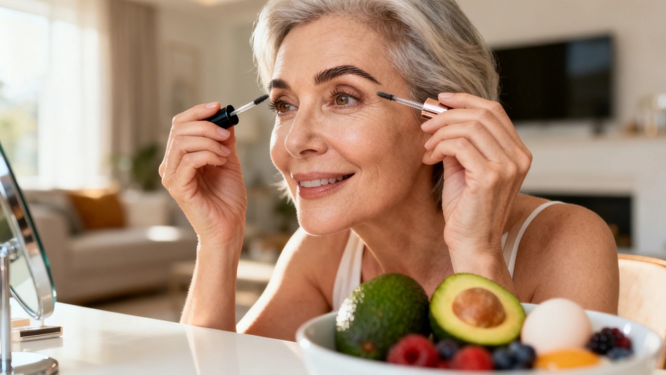 Три шага к густым и выразительным бровям после 50 лет по мнению экспертов