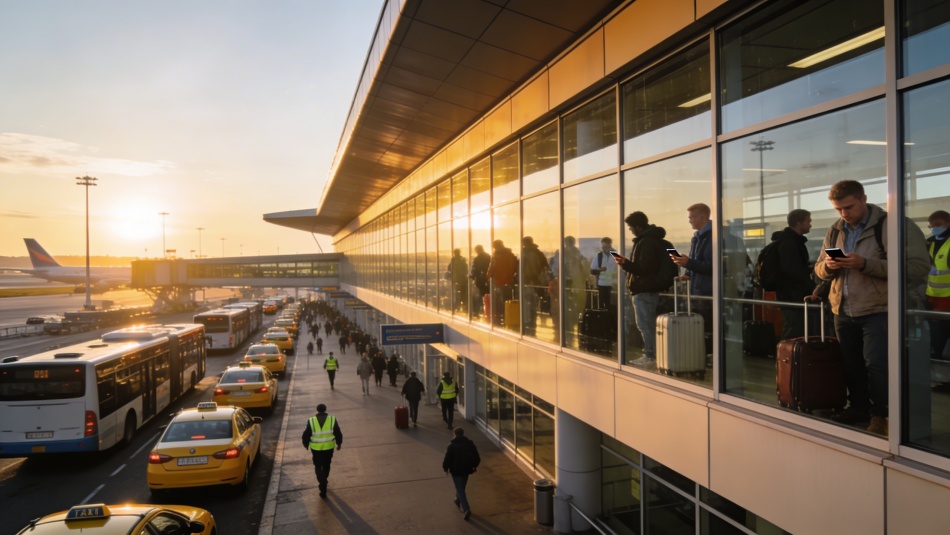 Пулково снова работает без ограничений после ночных сбоев