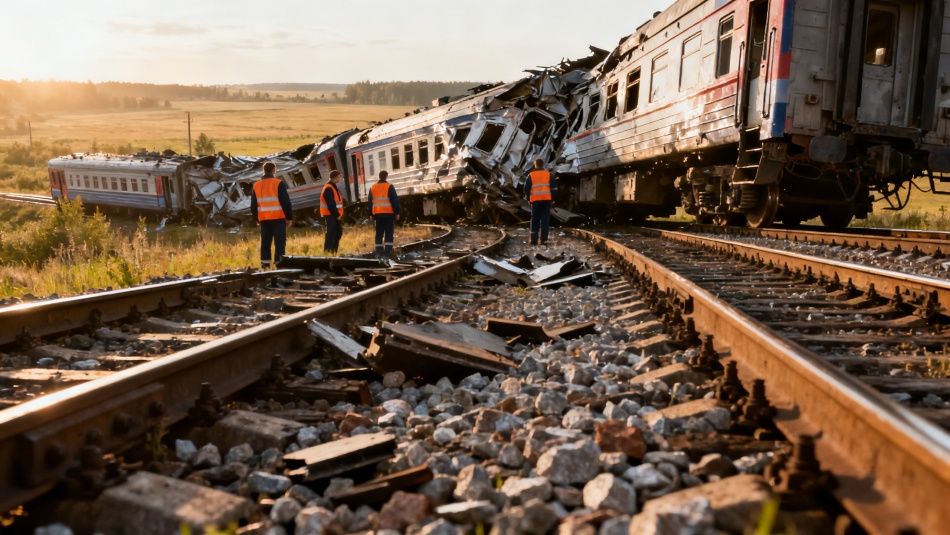 Следственный комитет выявил причину аварии поезда в Ульяновской области