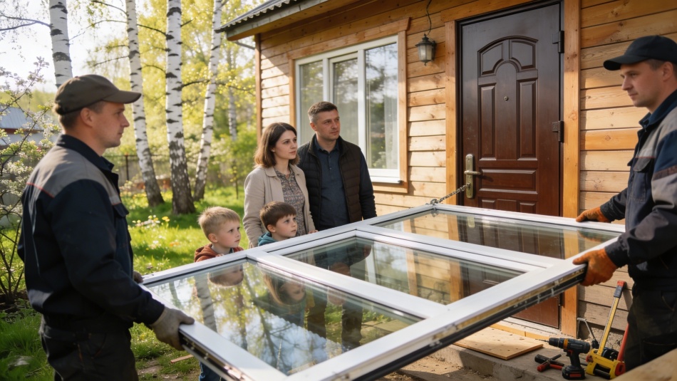 Маткапитал в Петербурге разрешат тратить на окна и двери для дач