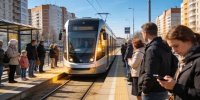 Трамвай «Славянка» в Петербурге близок к миллиону пассажиров за 100 дней