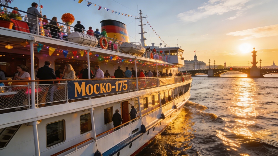 Теплоход «Москва-177» снова на Неве: возвращение легенды под новым именем
