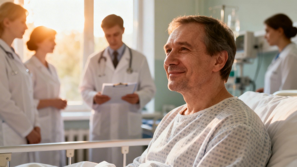 Первый пациент с онковакциной чувствует себя хорошо после введения препарата