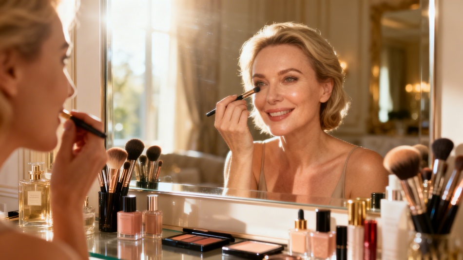 Три шага к стойкому и сияющему макияжу лица для женщин 30+