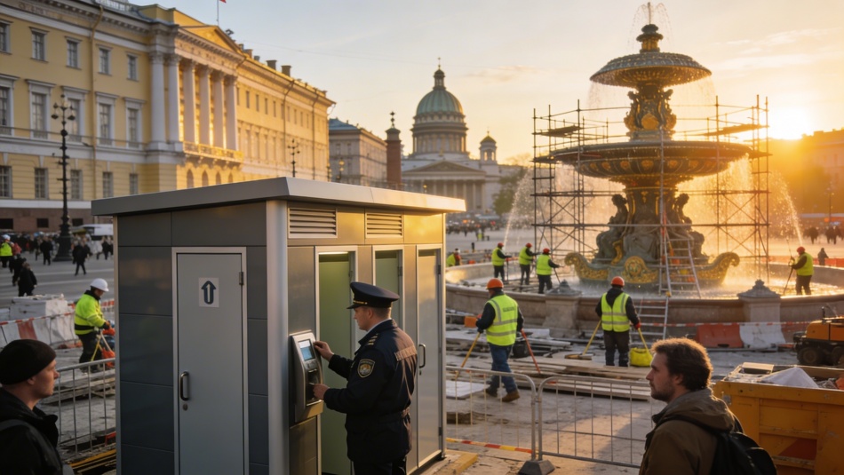 Власти Петербурга направят 191,9 млн на ремонт фонтанов и туалетов