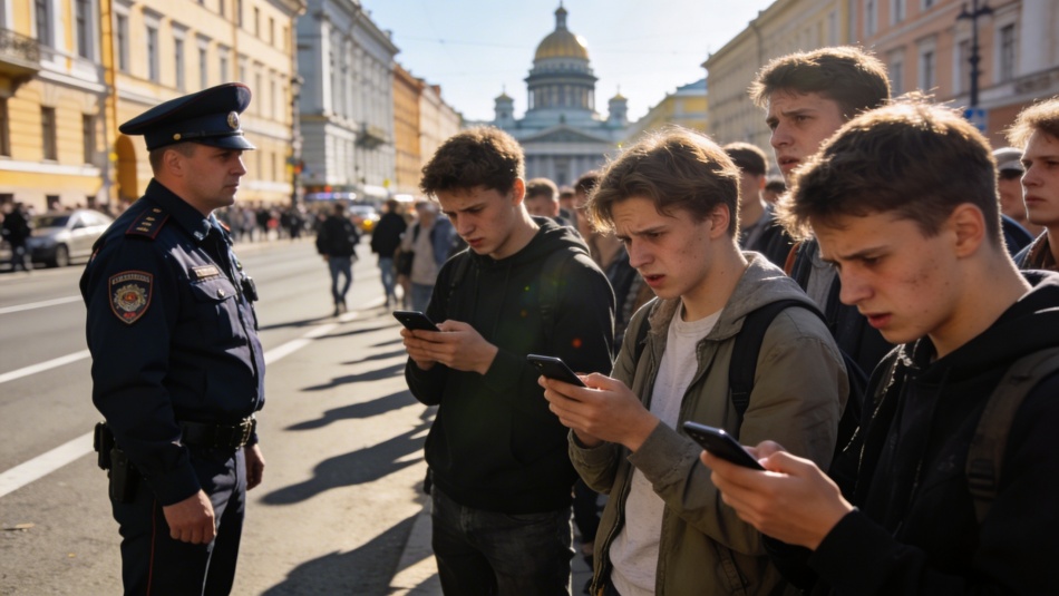 Полиция Петербурга опровергла слухи о массовых проверках телефонов на VPN