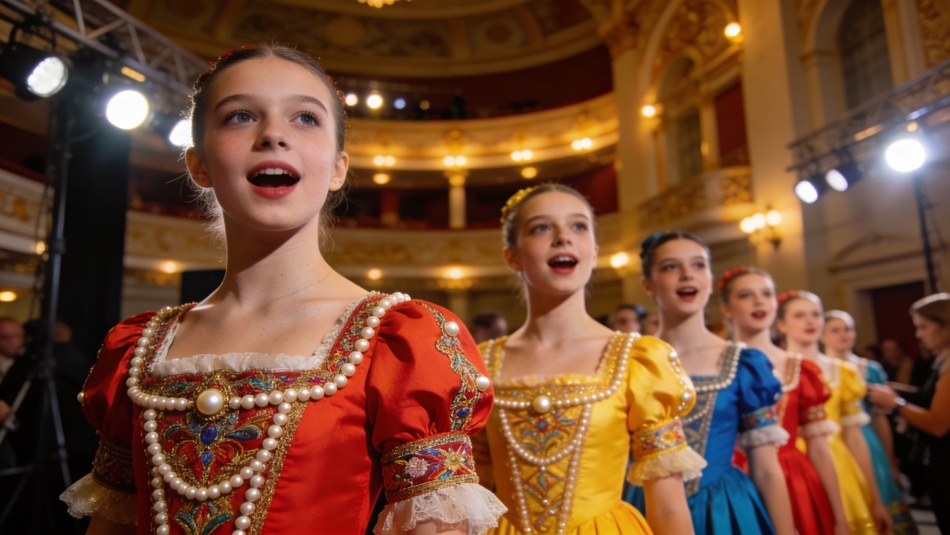 В Петербурге показали коллекцию точных копий народных костюмов XIX века