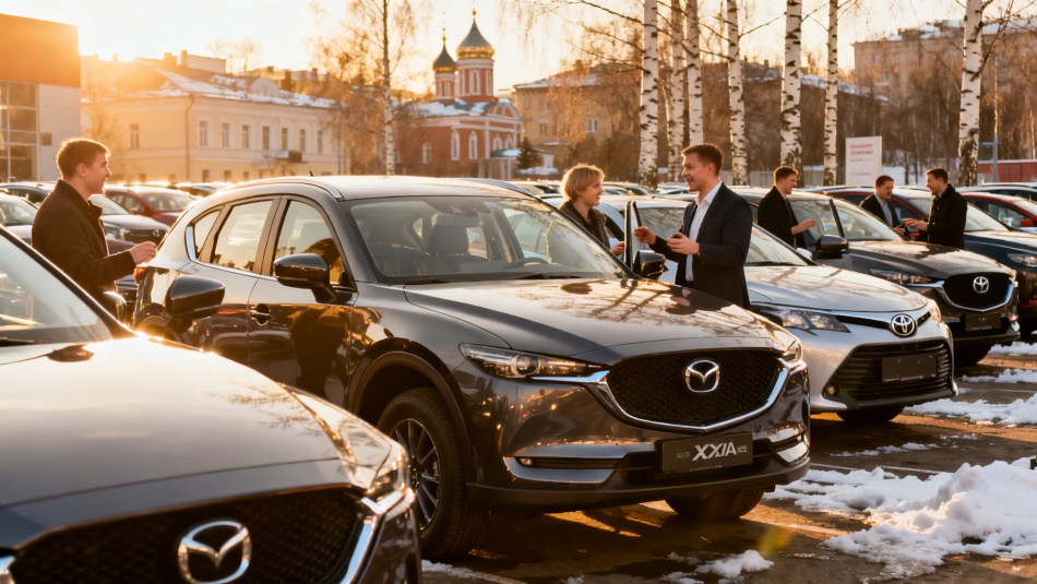 Продажи новых Mazda в России выросли в 14 раз за год