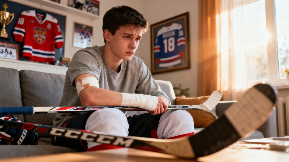 Арсений Грицюк начал восстановление после операции и обратился к болельщикам